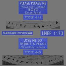 PORTUGAL 003 A -1964 03 00 -  LMEP 1173 - PLEASE PLEASE ME - pic 4