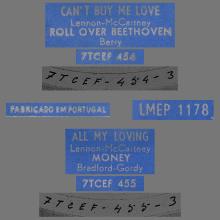PORTUGAL 004 A - 1964 06 00 - LMEP 1178 - CAN'T BUY ME LOVE - RED SLEEVE - pic 4