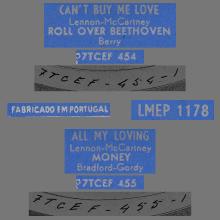 PORTUGAL 004 B - 1964 06 00 - LMEP 1178 - CAN'T BUY ME LOVE - PINK SLEEVE - pic 4