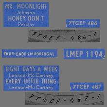 PORTUGAL 010 -1965 04 00 - LMEP 1194 - Mr. MOONLIGHT - pic 4