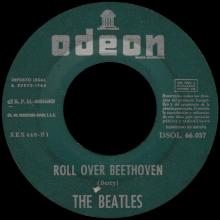 SPAIN 1964 06 01 - ROLL OVER BEETHOVEN ⁄ A HARD DAY'S NIGHT - SLEEVE 1 LABEL D 1 - DSOL 66.057 - pic 1