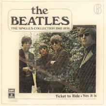 SPAIN 1965 06 10 - TICKET TO RIDE ⁄ YES IT IS - SLEEVE 09 LABEL 2 - 1976 05 01 - 1 J 006-04.458  - pic 1