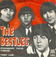 SPAIN 1967 03 06 - DSOL 66.077 - STRAWBERRY FIELDS FOREVER ⁄ PENNY LANE - SLEEVE 4 LABEL 3 - pic 1