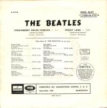 SPAIN 1967 03 06 - DSOL 66.077 - STRAWBERRY FIELDS FOREVER ⁄ PENNY LANE - SLEEVE 4 LABEL 3 - pic 1