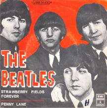 SPAIN 1967 03 06 - DSOL 66.077 - STRAWBERRY FIELDS FOREVER ⁄ PENNY LANE - SLEEVE 4 LABEL 4 - pic 1