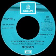 SPAIN 1967 03 06 - DSOL 66.077 - STRAWBERRY FIELDS FOREVER ⁄ PENNY LANE - SLEEVE 4 LABEL 4 - pic 1