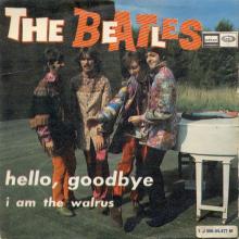 SPAIN 1967 12 08 - DSOL 66.082 - HELLO. GOODBYE ⁄ I AM THE WALRUS - SLEEVE 2 LABEL 4  - pic 1