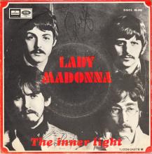 SPAIN 1968 05 15 - DSOL 66.086 - LADY MADONNA ⁄ THE INNER LIGHT - SLEEVE 3 LABEL 3  - pic 1