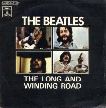 SPAIN 1970 08 25 - 1J 006-04.514 M - THE LONG AND WINDING ROAD ⁄ FOR YOU BLUE - SLEEVE 1 LABEL 1 - pic 1
