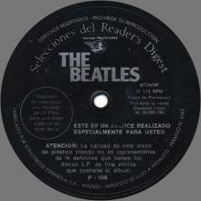 SPAIN 1981 00 00 - P-106 - SELECCIONES DEL READER'S DIGEST - PROMO "THE BEATLES BOX"  - pic 1