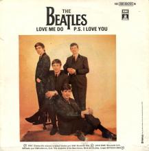 SPAIN 1982 10 00 - 10C 006-05.265 M - LOVE ME DO ⁄ P.S. I LOVE YOU - SLEEVE 1 LABEL 1 - pic 1