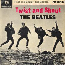 SWEDEN 1963 07 22 - GEP 8882 - 2 - BLACK LABEL - TWIST AND SHOUT - pic 1
