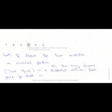 THE BEATLES ACETATE - HERE THERE AND EVERYWHERE - pic 1