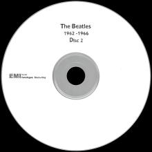 2010 10 18 - THE BEATLES 1962-1966 - DIGITAL REMASTER - RED 6266 - PROMO - 2X CDR - pic 1