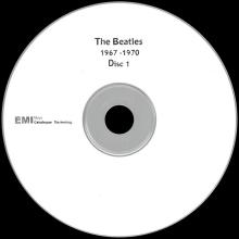 2010 10 18 - THE BEATLES 1967-1970 - DIGITAL REMASTER - BLUE 6770 - PROMO - 2X CDR - pic 1