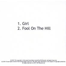 2011 02 08 - BONUS TRACKS TAKEN FROM THE BEATLES - LOVE (iTUNES EXCLUSIVE) PROMO - EMI CDR - pic 2