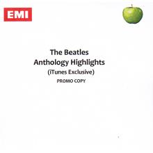 2011 06 14 - THE BEATLES  ANTHOLOGY HIGHLIGHTS ( iTUNES EXCLUSIVE ) PROMO COPY - EMI CDR - pic 1