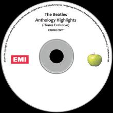 2011 06 14 - THE BEATLES  ANTHOLOGY HIGHLIGHTS ( iTUNES EXCLUSIVE ) PROMO COPY - EMI CDR - pic 1