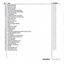 2013 09 07 - THE BEATLES - LIVE AT THE BBC - ABBEY ROAD STUDIOS - UNIVERSAL - PROMO - 2X CDR - pic 1