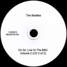 2013 09 11 - THE BEATLES - ON AIR LIVE AT THE BBC - ABBEY ROAD STUDIOS - UNIVERSAL - 2X CDR - PROMO - pic 6