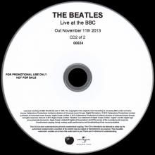 2013 11 11 - THE BEATLES LIVE AT THE BBC - APPLE AND UNIVERSAL - PROMO - 2X CDR - pic 6