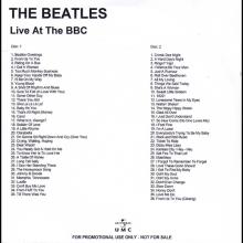 2013 11 11 - THE BEATLES - LIVE AT THE BBC - UNIVERSAL - PROMO - 2X CDR - pic 1