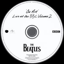 2013 11 11 - THE BEATLES - ON AIR - LIVE AT THE BBC VOLUME 2 - BBCV2 - promo CD - pic 1