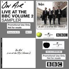 2013 11 11 - THE BEATLES - ON AIR - LIVE AT THE BBC VOLUME 2 - BBCV2 - promo CD - pic 1