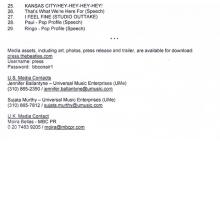 2013 11 11 - THE BEATLES - ON AIR - LIVE AT THE BBC VOLUME 2 - APPLE UNIVERSAL - PROMO - 2X CDR - pic 12