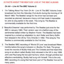2013 11 11 - THE BEATLES - ON AIR - LIVE AT THE BBC VOLUME 2 - APPLE UNIVERSAL - PROMO - 2X CDR - pic 13