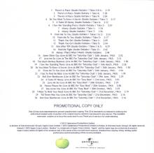 2013 12 17 - THE BEATLES - BOOTLEG RECORDINGS 1963 - ( iTUNES EXCLUSIVE ) APPLE UNIVERSAL - PROMO - 2X CDR - pic 3