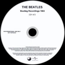 2013 12 17 - THE BEATLES - BOOTLEG RECORDINGS 1963 - ( iTUNES EXCLUSIVE ) APPLE UNIVERSAL - PROMO - 2X CDR - pic 5