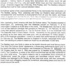 2014 01 20 THE BEATLES U.S. ALBUMS - 50 YEARS OF GLOBE BEATLEMANIA - Press info - UK - pic 1