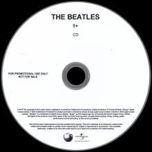 2015 11 06 - 2000 11 13 - THE BEATLES 1 - B - 1+ - 27 TRACKS - REISSUE PROMO CD - pic 1