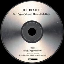 2017 05 26 - THE BEATLES - DISC 2 - THE SGT. PEPPER SESSIONS - PROMO CDR  18 TRACKS - pic 3