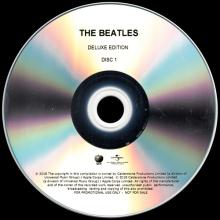 2018 11 09 - THE BEATLES - DELUXE DISC 1 - PROMO CDR 17 TRACKS  - pic 4