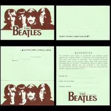 THE BEATLES TIMEPIECES 1993 - WBTL01 - A - 04 - THE BEATLES ENGLAND - pic 6