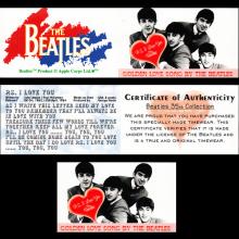 THE BEATLES TIMEPIECES 1996 - B35 - BEATLES 35TH COLLECTION - 35-03 - GREEN - pic 6