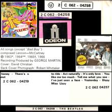 THE BEATLES DISCOGRAPHY BELGIUM 1966 12 10 - 1972 00 00 - A COLLECTION OF BEATLES OLDIES BUT GOLDIES - 4 C 062-04258 - pic 6