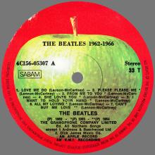 THE BEATLES DISCOGRAPHY BELGIUM 1976 00 00 The Beatles ⁄ 1962-1966 - B - APPLE -  4C 156-05307 ⁄ 05308 - pic 5