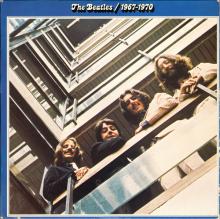 THE BEATLES DISCOGRAPHY BELGIUM 1976 00 00 The Beatles ⁄ 1967-1970 - B - APPLE -  4C 156-05309 ⁄ 05310 - pic 1