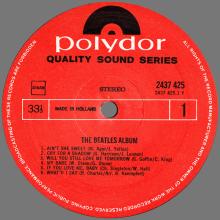 THE BEATLES DISCOGRAPHY BELGIUM 1978 00 00 THE BEATLES ALBUM - POLYDOR STEREO 2670 115 10 - 243 425 ⁄ 2437 426 - pic 5
