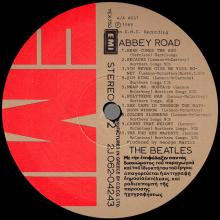 THE BEATLES DISCOGRAPHY BOXED SET 1969 09 26 ⁄ 198? ABBEY ROAD - (2J 062) 14C 062-04243 - GREECE - pic 1