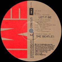 THE BEATLES DISCOGRAPHY BOXED SET 1970 05 08 ⁄ 198? LET IT BE - (2J 062) 14C 062-04433 - GREECE - pic 1