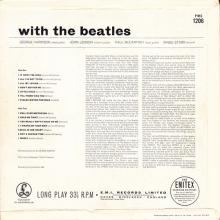 THE BEATLES DISCOGRAPHY DENMARK 1963 11 22 WITH THE BEATLES - PMC 1206 - pic 1