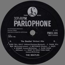 THE BEATLES DISCOGRAPHY DENMARK 1965 04 00 THE BEATLES' HOTTEST HITS - PMCS 306 - pic 6