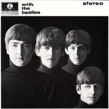 THE BEATLES DISCOGRAPHY FRANCE 1963 12 00 LES BEATLES - R - WITH THE BEATLES - BLACK PARLOPHONE - pic 1