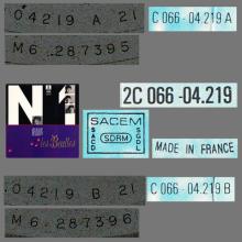THE BEATLES DISCOGRAPHY FRANCE 1978 BOXED SET 01 - 1964 01 07 LES BEATLES N°1 - M / N - BLUE ODEON EMI SACEM - Y 2C 066-4219   - pic 9