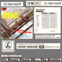 THE BEATLES DISCOGRAPHY FRANCE 1964 01 07 LES BEATLES N°1 - Q - PLEASE PLEASE ME - BLUE ODEON EMI SACEM -  2C 066-4219 - pic 6