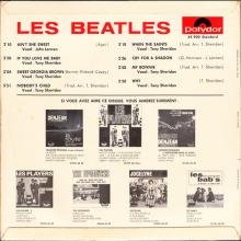 THE BEATLES DISCOGRAPHY FRANCE 1964 05 22 B - LES BEATLES - POLYDOR 45 900 STANDARD - RED LABEL 10 INCH - pic 2
